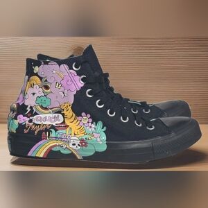 Converse All Star Chuck Taylor High Top Notebook Print Women's 9.5 /Mens 7.5